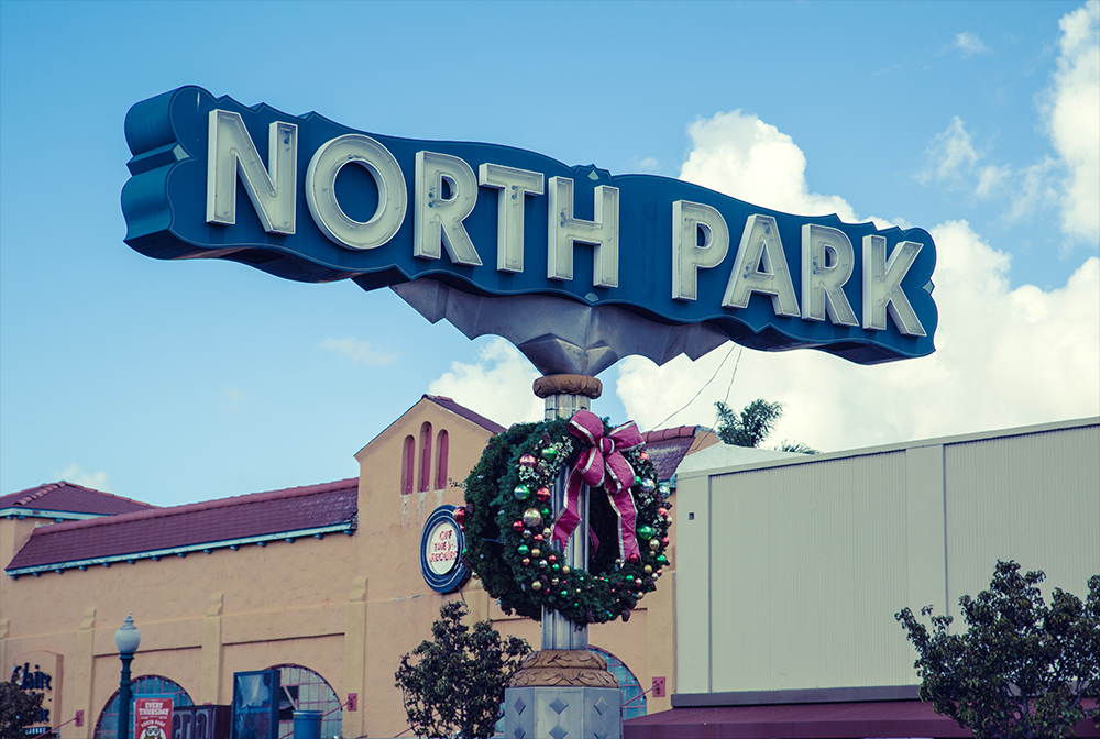 north park sign in san diego