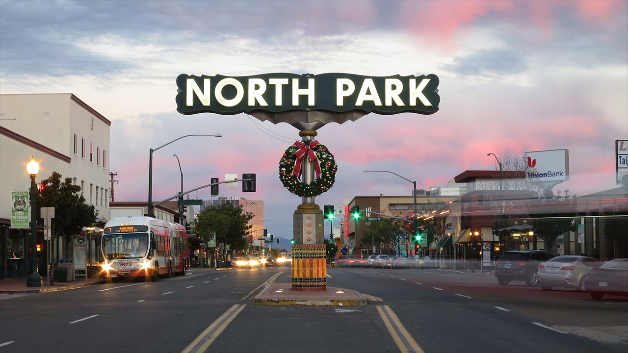 north park san diego sign