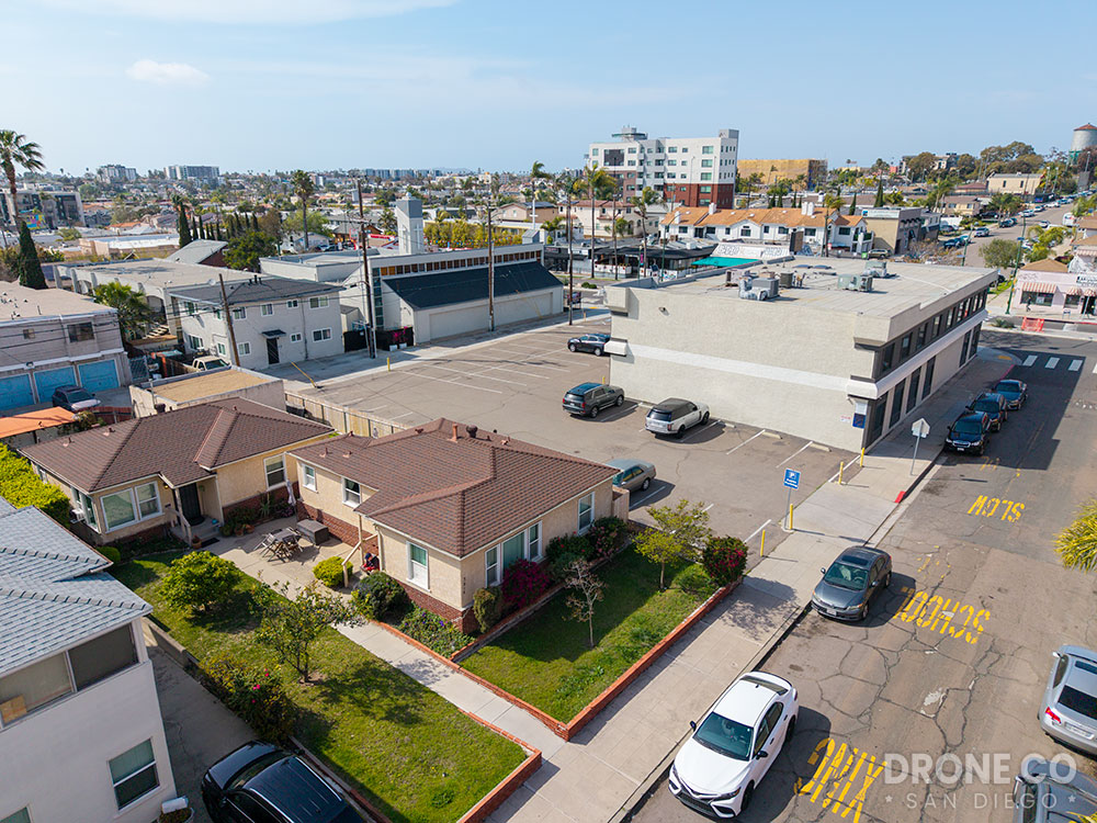 north park san diego aerial photo homes 28th university condo development site